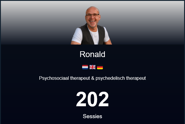 Psychedelic therapist Ronald